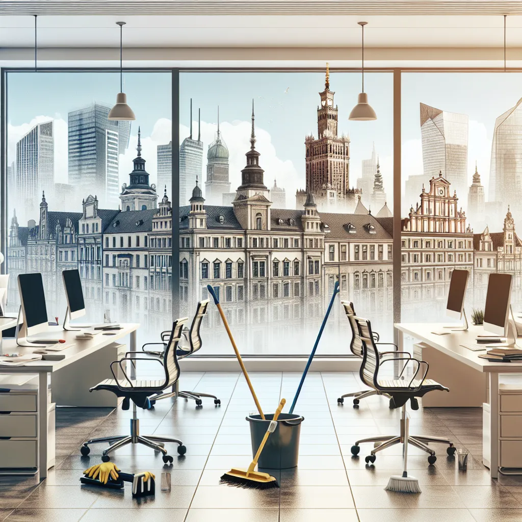 Kompleksowe sprzątanie firm – pewność czystości w Poznaniu, Warszawie i Wrocławiu
