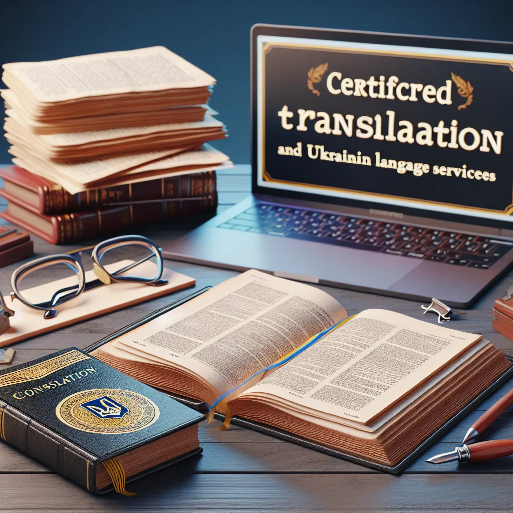 Profesjonalne tłumaczenia przysięgłe i usługi języka ukraińskiego