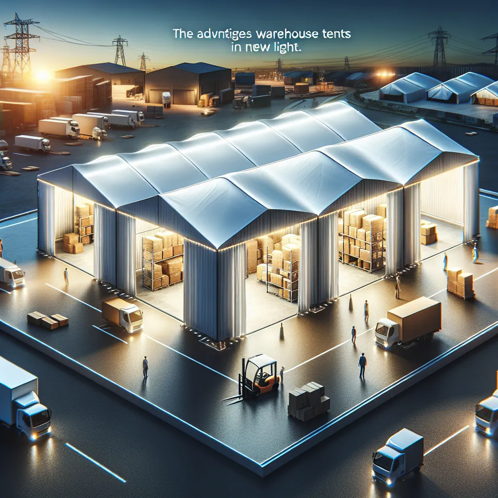 Hale namiotowe w nowej odsłonie – zalety namiotów magazynowych