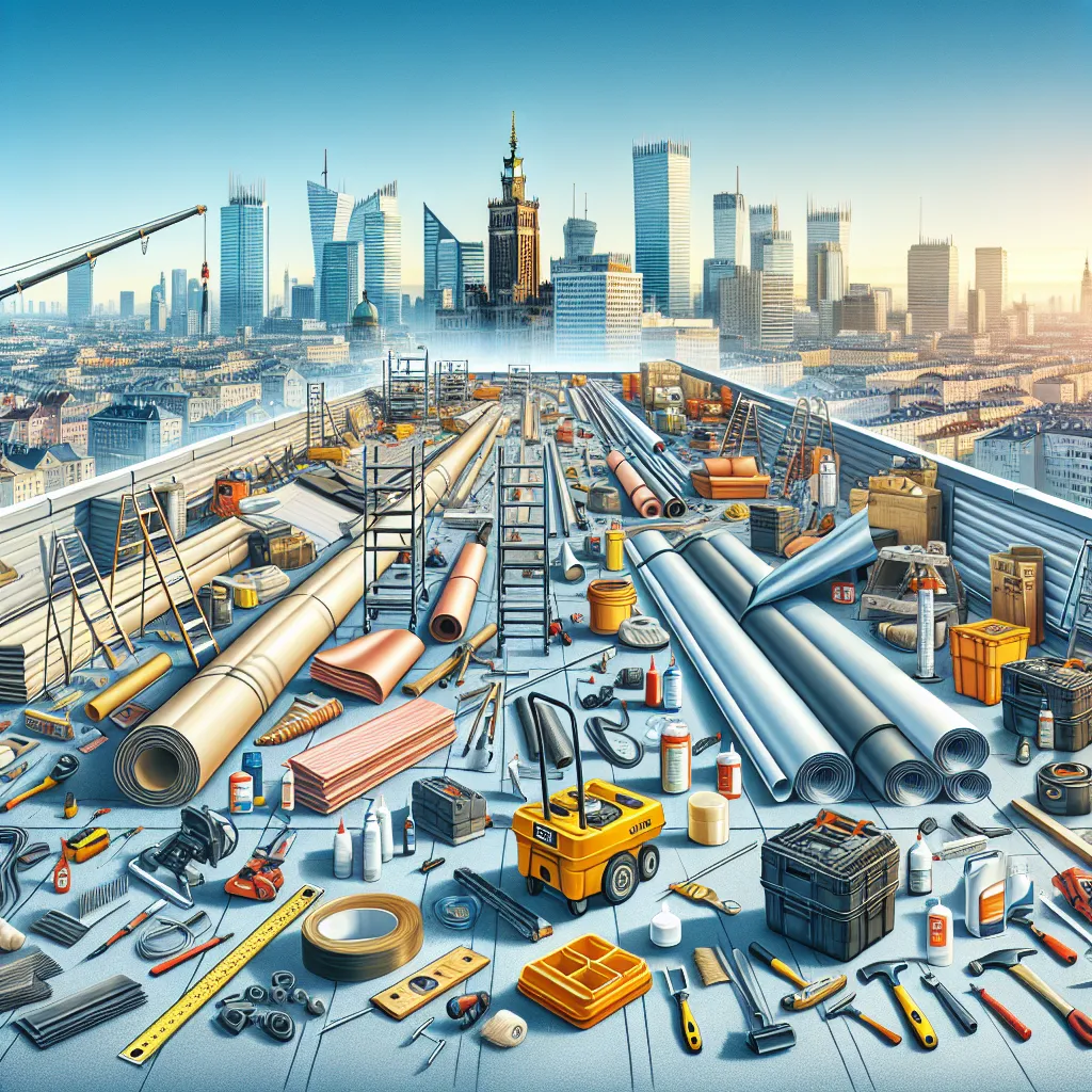 Kompleksowa naprawa dachów przemysłowych i wielkopowierzchniowych w Warszawie