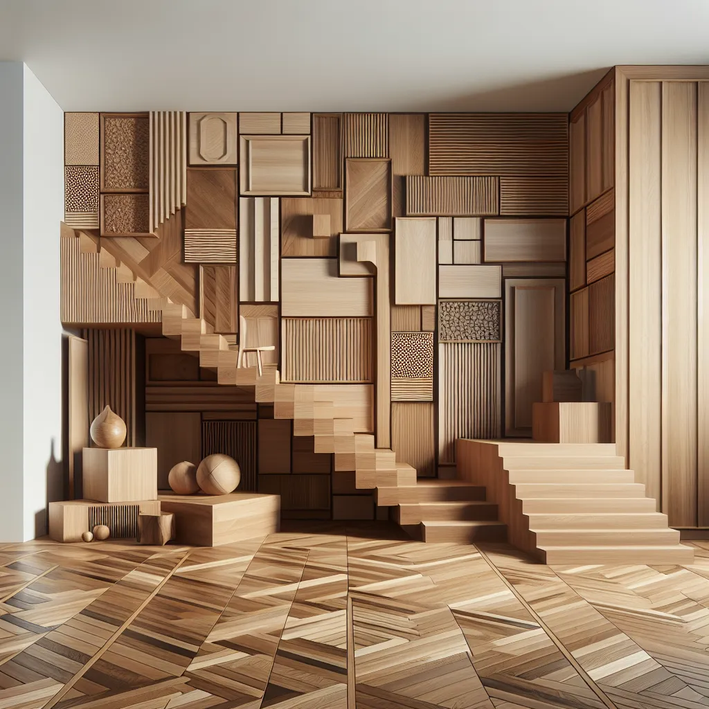 Drewniane inspiracje dla nowoczesnych wnętrz: panele, schody i parkiety